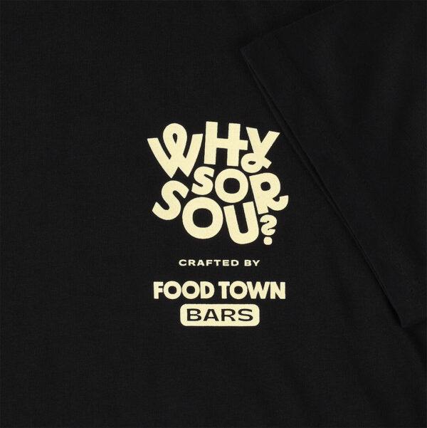 Czarny T-Shirt "Why so sour"