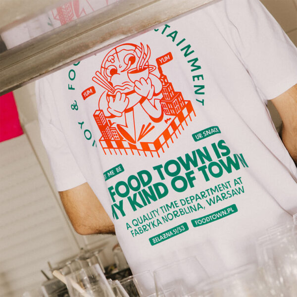 T-Shirt z kolekcji Food Town Merch